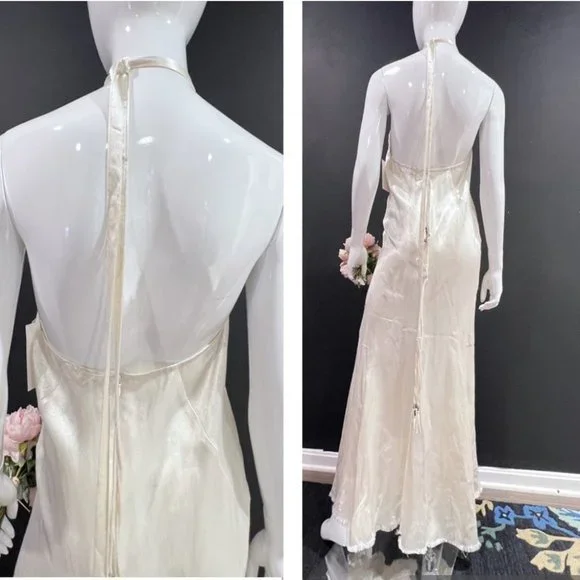 Brenda Knight For Free People RawHem Satin Dress - Picture 11 of 14